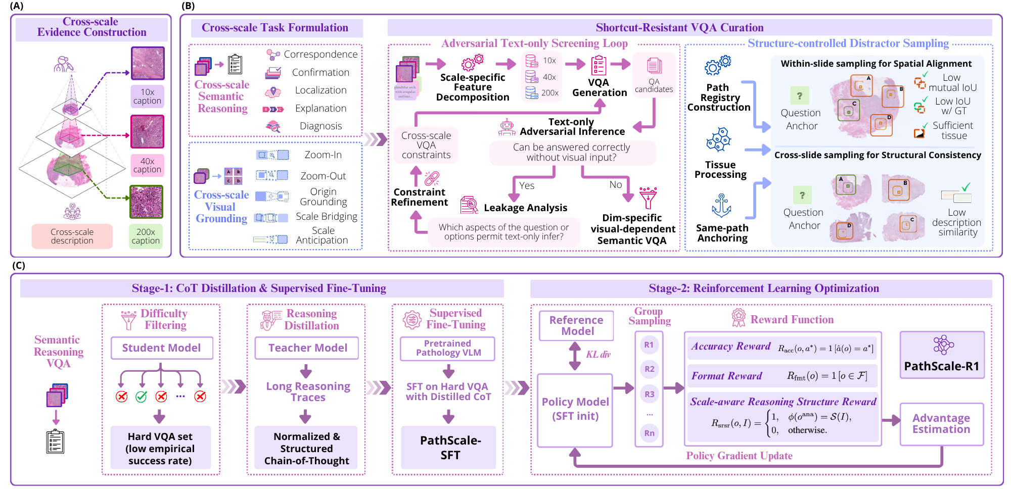 PathScale-R1: Cross-scale Reasoning for Pathological Image Analysis featured image